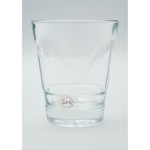 JJ&S Jameson Irish Whiskey Red Label 8 oz Lowball Rocks Glasses Set of 2 - Picture 2 of 3